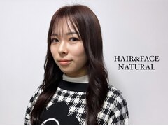  HAIR&FACE Natural【ヘアーアンドフェイスナチュラル】