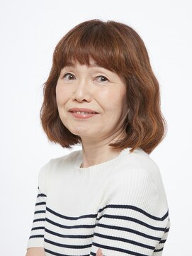 えがお美容室 奈良店 50代・60代の方に◎白髪ぼかしベージュカラー