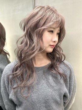 ソル ジングウマエ(SOL JINGUMAE) ミルクティーベージュレイヤーインナーカラーグレージュカラー