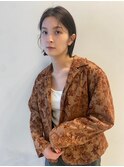 【imu STYLE】暗髪ストレートボブ