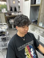 ワンシザース(ONE SCISSORS)&nbsp;マッシュ×スパイラルパーマ