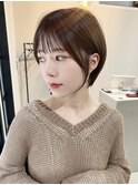 【NoWL】ショートボブくびれ丸み小顔フェザーショート/中野