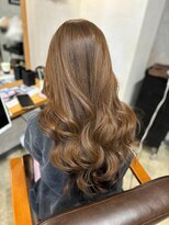 ルナバイルヴェール(LUNA by LeVert)&nbsp;一回のカラーでヘーゼルブラウン