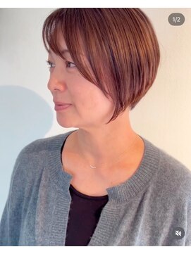 ファッジ 南柏(FUDGE) 【FUDGE】大人アシメショートボブ