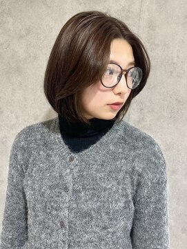 エアー 青山(AIR) 暖色ボブ