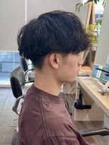 サロンドジョー(salon de joe) メンズパーマツイストスパイラルパーマニュアンスパーマショート