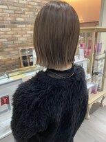 ネオリーブ ジューク 日吉店(Neolive JuQ)&nbsp;日吉/小顔カットワイドバンク美髪ホワイトブロンド大人ショート