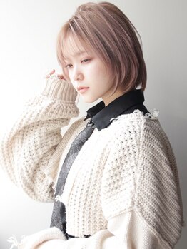 テン 蒲生四丁目(ten=10)の写真/<ショートカット×イルミナカラー>圧倒的な透明感☆トレンド×肌や瞳の色に合わせた色味をご提案♪【蒲生】