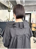 透明感あふれるラベンダーグレージュ