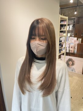 グート ヘアーメイク(gut HAIR MAKE) ブラック×ベージュ