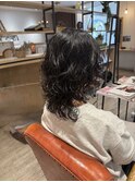しっかりウエーブパーマ！