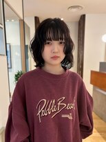 ルアウハク 梅田(LUAU Haku)&nbsp;・ドライニュアンスボブパーマ・【担当 タクノ】