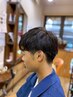 学生メンズカット