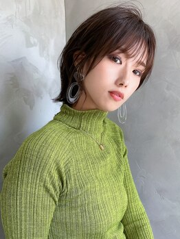ヘアデザイン メロ(HAIR DESIGN melo)の写真/印象が決まる顔周りCUＴは[melo]にお任せ★丁寧なカウンセリング＋高い提案力でまとまりの良いスタイルに☆