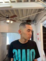 ビーバイエイトジェンツ(Bee by EIGHT GENTS)&nbsp;サーフカール/スパイキーショート/ブルーブラック/心斎橋