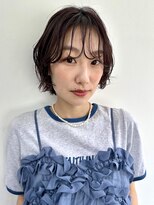 トリッカ 銀座(tricca)&nbsp;前髪パーマ/ニュアンスパーマ/ブラウンカラー