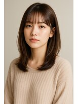 ムオン 春日原(muon)&nbsp;大人可愛いレイヤーカット