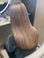 ヘアーザラブズラフズ オーガニカ 北九州(HAIR THE LOVES LAUGHS ORGANICA)&nbsp;ミルクティーベージュ/ケアブリーチ/Wカラー