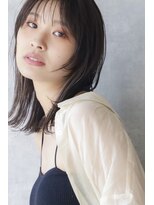 ダリー 菊水店(Dali)&nbsp;ミディアム・外ハネ・顔周り・ブラウンカラー