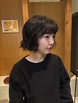 ヒントステーション(HINTSTATION) <浅草 半個室>ボブパーマ