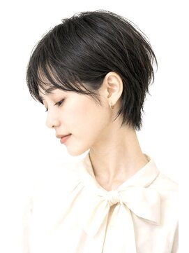 ☆お客様スタイル☆【艶カラーショート／二俣川／二俣川駅】