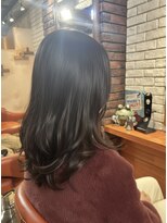 ヘアメイク フレンシア(hair make flencia)&nbsp;透明感たっぷり！ニュアンスグレージュ【038スタイル】