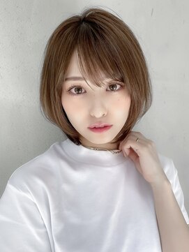 ギークス(GEEKS) 【GEEKS渋谷】チョコレートカラー/レイヤーボブ/ボブウルフ/小顔