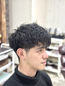 オリジンバイティアラ 横浜桜木町(ORIGIN by TIARA) 【men's style】ナチュラルスペインカール