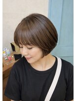 ヘアーミュゼ 井田店(Hair Musee) 白髪ぼかし×ショートヘア