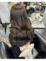 フィーネ(Fi-Ne) アッシュブラウンカラー×プルエクステ