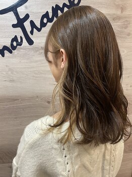 コン(KON)の写真/憧れの髪色へ導く☆髪をケアしながらカラー！インナーカラーもダメージレスで楽しむ♪