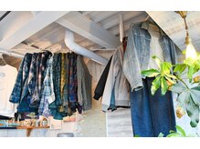 グティヘアー(guti hair)の雰囲気（California西海岸のvintage clothing のような店内★）