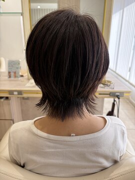 アッシュ 仙川店(Ash) 30代40代50代ウルフボブレイヤーハッシュショートシャギー