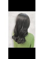 アース 明石店(EARTH)&nbsp;夏カラー◎ロング髪質改善/酸性ストレート/グレージュ