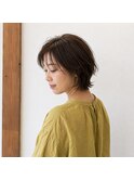 大人レイヤーショートボブ　20代 30代 40代 50代 60代　ミセス