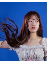 アンアタッシュ(UNE ATTACHE) Cherry Breeze|夏風をまとう大人可愛いトレンド艶髪ロングヘア
