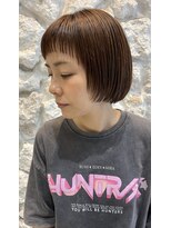 モアナ バイ ヘッドライト 沖縄東崎店(Moana by HEADLIGHT)&nbsp;Moana[東崎] #オシャレボブ#顔周りレイヤー