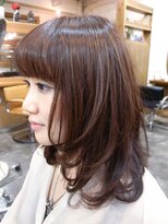 リトリート(retreat) チョコレートカラーのレイヤーボブ