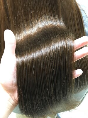 【髪質改善】自分に合ったヘアケアでカラーをしながらも綺麗な艶髪に！ホームケア付きメニューもご用意◎