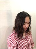 ミディアムパーマ