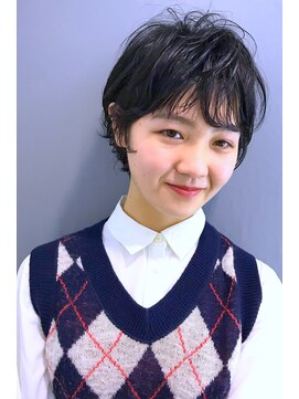 ラウンジ モリオ イケブクロ(Lounge MORIO Ikebukuro) 【morio池袋】愛されマッシュウルフショート☆