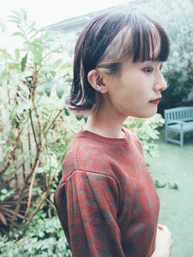 ヘアアンドリラクゼーション シャッセ(Hair&Relaxation SASE) インナーホワイトボブ