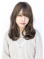 ラミ(L'ami)&nbsp;『 グレージュ ＆ 毛束感 』無造作カール デザインカラー ☆