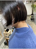 ラインがきれいなbob style. Qilm 秋吉