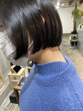 キルム(Qilm) ラインがきれいなbob style. Qilm 秋吉