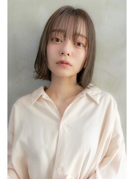 ドットハリス(.Hallis) 大人かわいい/小顔/ミディアムレイヤー/20代30代40代