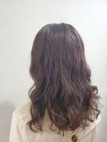 美容室テク アート バイ シック ゆるふわロングパーマ
