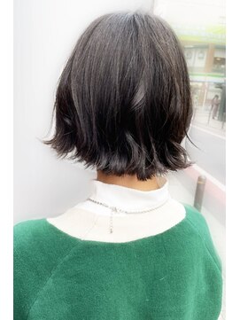 ニット 銀座(knit) 《knit銀座》大人可愛い20代30代40代ショートボブ丸み前下がり