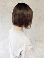 ブロッサム 上福岡店(Blossom) 切りっぱなしボブ/ナチュラルブラウン/[上福岡]