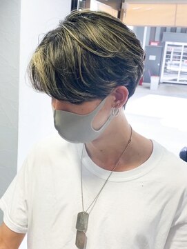 ノラ ウメダ(NORA UMEDA) 【NORA UMEDA 高木】メンズ◎コントラストハイライト